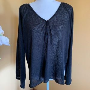 Anthropologie Out from under Urban Outfits Lightweight Blouse Top Size Small.